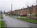 Brimley Road, Arbury, Cambridge on New Year