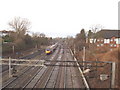 West Coast Main Line at Kenton