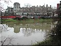 Bristol General Hospital from across the Avon