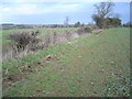 Triangulation pillar near Rainsborough Camp