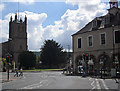 Road junction, Dursley town centre