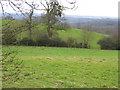 Fields beside Anstie Lane looking south