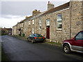 Old school house and cottages at Halsetown