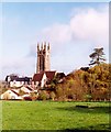 Parish church at Cattistock