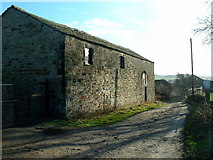 SE2512 : Barn and White Cross Farm by Nigel Homer
