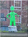 Alien In Barnard park.