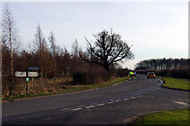 TA1411 : Road Junction on B1211 nr. Brocklesby by David Wright