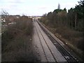 Railway lines near Radley