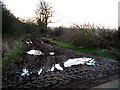 A very muddy track !