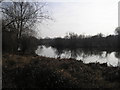 Lake on the south side of Alban Way, St Albans