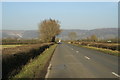 B3151 between Clewer and Hythe on Cheddar Moor