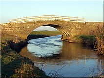 SH4572 : Old bridge over Cefni River by Nigel Williams