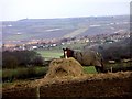 Eckington Village from Troway crossroads.