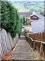 Kirklees Way descending Thornhill Edge