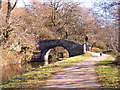 Canal accommodation bridge to Cwmbyr Farm