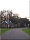 NS5662 : Pollok Country Park Gatehouse from Dumbreck Road by A Rea
