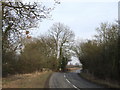 Waterperry to Worminghall road crosses brook from Waterperry Common