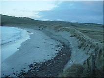 HU3718 : The beach at Scousburgh, Shetland by John Dally