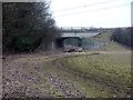 Bridleway passes under the A602.