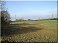 Welham Green. From footbridge over A1(M)