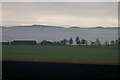 A926 to Westmuir, looking across farmland to the Sidlaws.