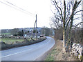 Looking north towards the village of Brassington.