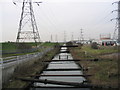 Pylons in the Lea Valley