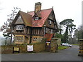 East Lodge at the entrance to David Salomons House