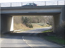 SK9573 : Bypass bridge over Long Leys Road by Matthew Smith