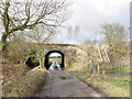 Railway Bridge near Barrow Nook Hall, Simonswood