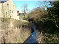 Looking up stream at Goodshaw Fold