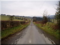 SJ0354 : A straight road by Eirian Evans