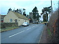 Road junction beside Balgonie Cottage