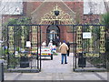 Gates  to St. Nicholas Tower Chapel