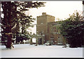 Puddleston Court in the snow