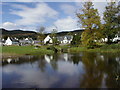 Pond in Balmacara Square