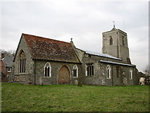 TL3234 : All Saints Church - Sandon, Hertfordshire by Catherine Edwards