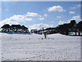 Snowscene near the Nantclwyd Estate.