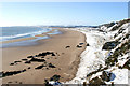 NO7564 : St Cyrus Beach in March by Ian Cleland