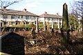 The neglected far end of Rastrick Churchyard (SE138 214)