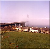 NT1278 : Forth Road Bridge in the mist by Rich Tea