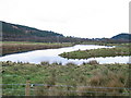 Man made Trout pond at Rhonadale Farm.