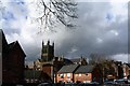 Worcester Cathedral is visible from many viewpoints across the city