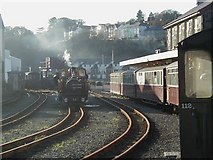 SH5738 : Porthmadog Station - Ffestiniog Railway by Martin Wilson