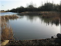 Private lake at Stanford-Le-Hope