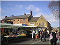 Market day in Moreton-in-Marsh