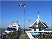 SZ3590 : The End of Yarmouth Pier by Mark Pilbeam