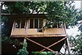 Tree House in an Exotic Garden