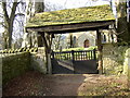 NT9910 : Lytchgate at Alnham Church by Kenneth   Ross