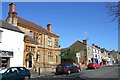 Brackley Market Place and High Street